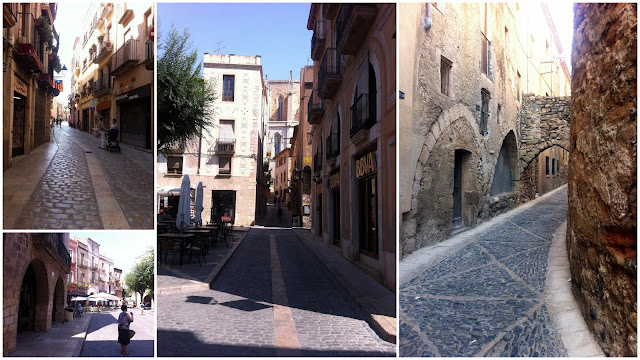 El pueblo de Montblanc medieval, Tarragona