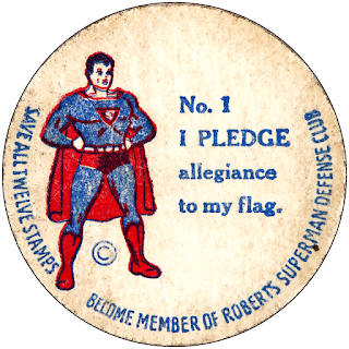 1941 Roberts Superman Defense League : Pledge Stamp No. 1