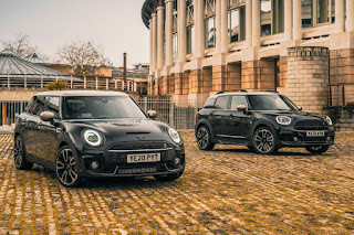 Mini Cooper S Clubman Shadow Edition (2021) Front Side and Mini Cooper S Countryman Shadow Edition (2021) Front Side