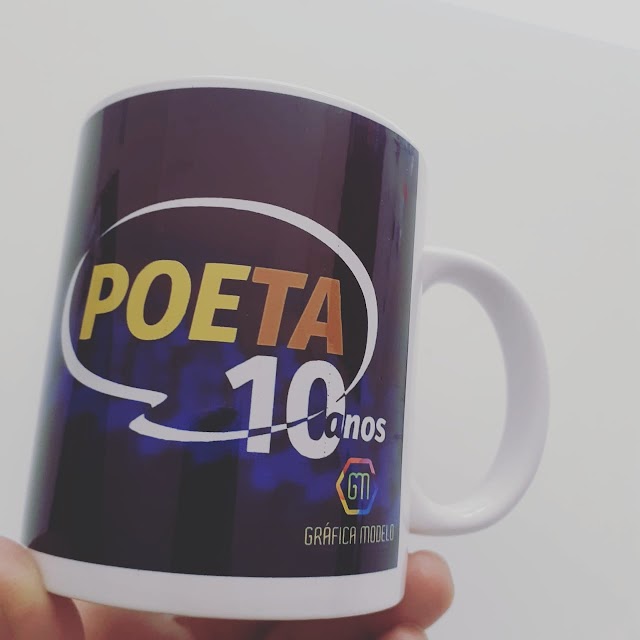 COMPRE AGORA MESMO A CANECA DOS 10 ANOS DO BLOG DO POETA