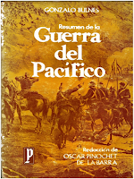  Libro N° 6190. Resumen De La Guerra Del Pacifico. Bulnes, Gonzalo Y Pinochet, Oscar.