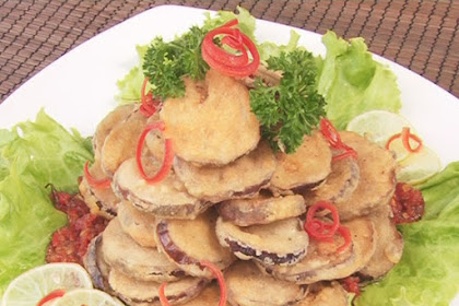 Resep Terong Goreng Tepung Gurih Renyah