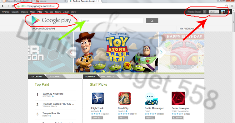  Cara  Mendownload  Aplikasi Android Via PC  LAPTOP 