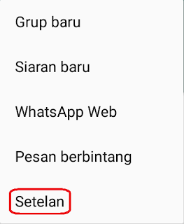 Cara Menyembunyikan Status WhatsApp Pada Kontak Tertentu