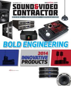 Sound & Video Contractor - December 2014 | ISSN 0741-1715 | TRUE PDF | Mensile | Professionisti | Audio | Home Entertainment | Sicurezza | Tecnologia
Sound & Video Contractor has provided solutions to real-life systems contracting and installation challenges. It is the only magazine in the sound and video contract industry that provides in-depth applications and business-related information covering the spectrum of the contracting industry: commercial sound, security, home theater, automation, control systems and video presentation.