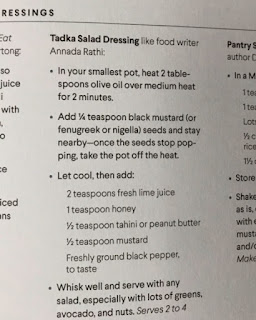 Tadka Salad Dressing Recipe in Simply Genius