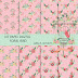 BRINDE GRATIS - KIT PAPEL DIGITAL FLORAL BIRD