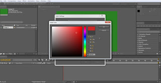 tutorial adobe after effect cs4 mengatur warna solid layer