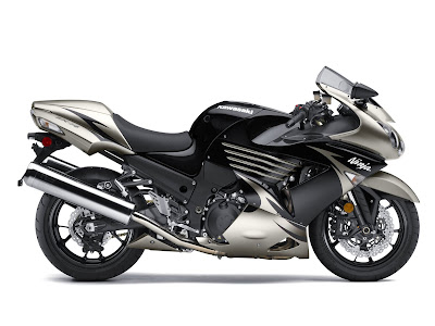 2010 Kawasaki Ninja ZX-14 Metallic Black