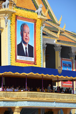 King Sihanouk of Cambodia