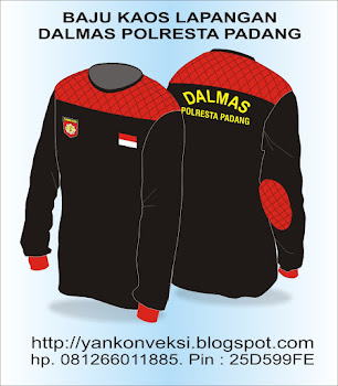 BAJU KAOS LAPANGAN PESANAN DALMAS POLRESTA PADANG