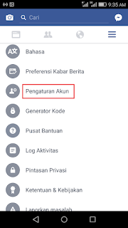 cara merubah nama akun facebook