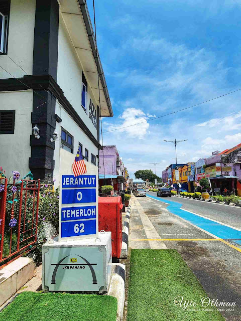 Batu Kilometer Sifar atau Batu KM0 Jerantut