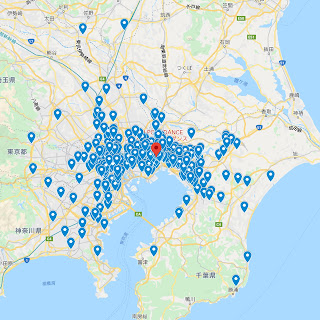 Googlemap Google map グーグルマップ 地図 データ化 AI 情報分析 プログラミング programming 緊急事態宣言 ダンス ポールダンス ベリーダンス 東京 千葉 神奈川 埼玉 茨城 ビッグデータ Python 分析 java 解析 社会 経済学 分析官 SE システムエンジニア プログラマー