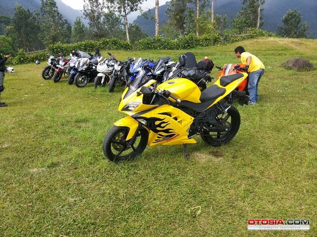 modifikasi vixion model yzf r125