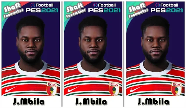 Josué Mbila Face For eFootball PES 2021