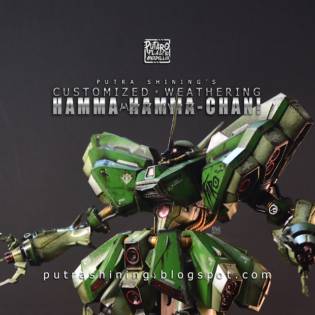 RE/100 AMX-103 Hamma-Hamma (ハンマ・ハンマ) Customize Build | Weather | Paint by Putra Shining