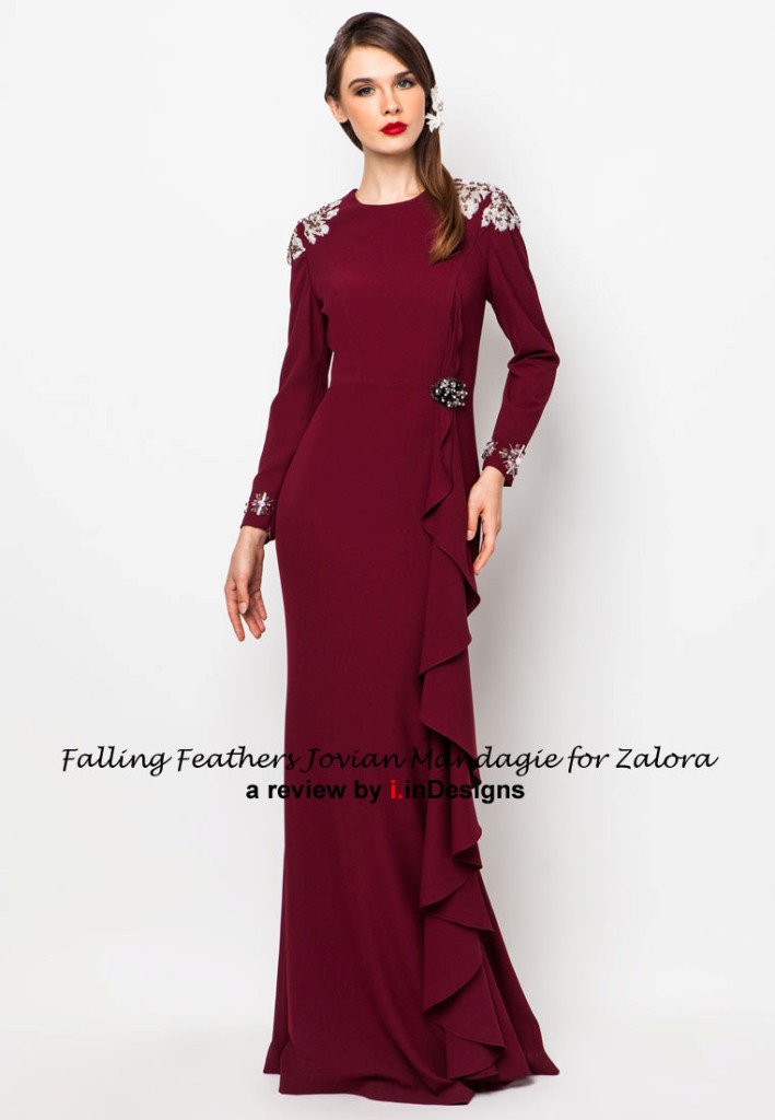 Falling Feathers by JM for Zalora  Awesome Baju  Hari Raya 