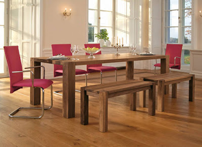  Contemporary Wooden Dining Table from Rodam 