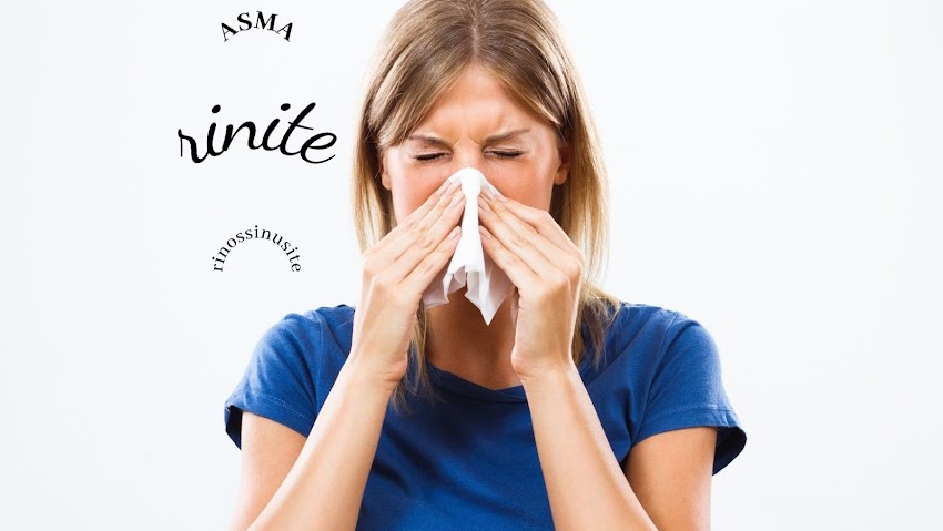 Rinite, rinussinusite e asma, doenças comuns no período do inverno