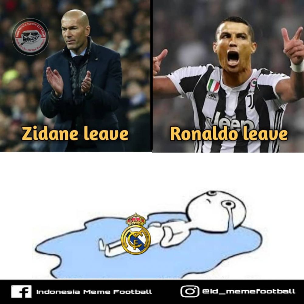 10 Meme Ronaldo Pindah Ke Juventus Ini Bikin Galau Fans Real