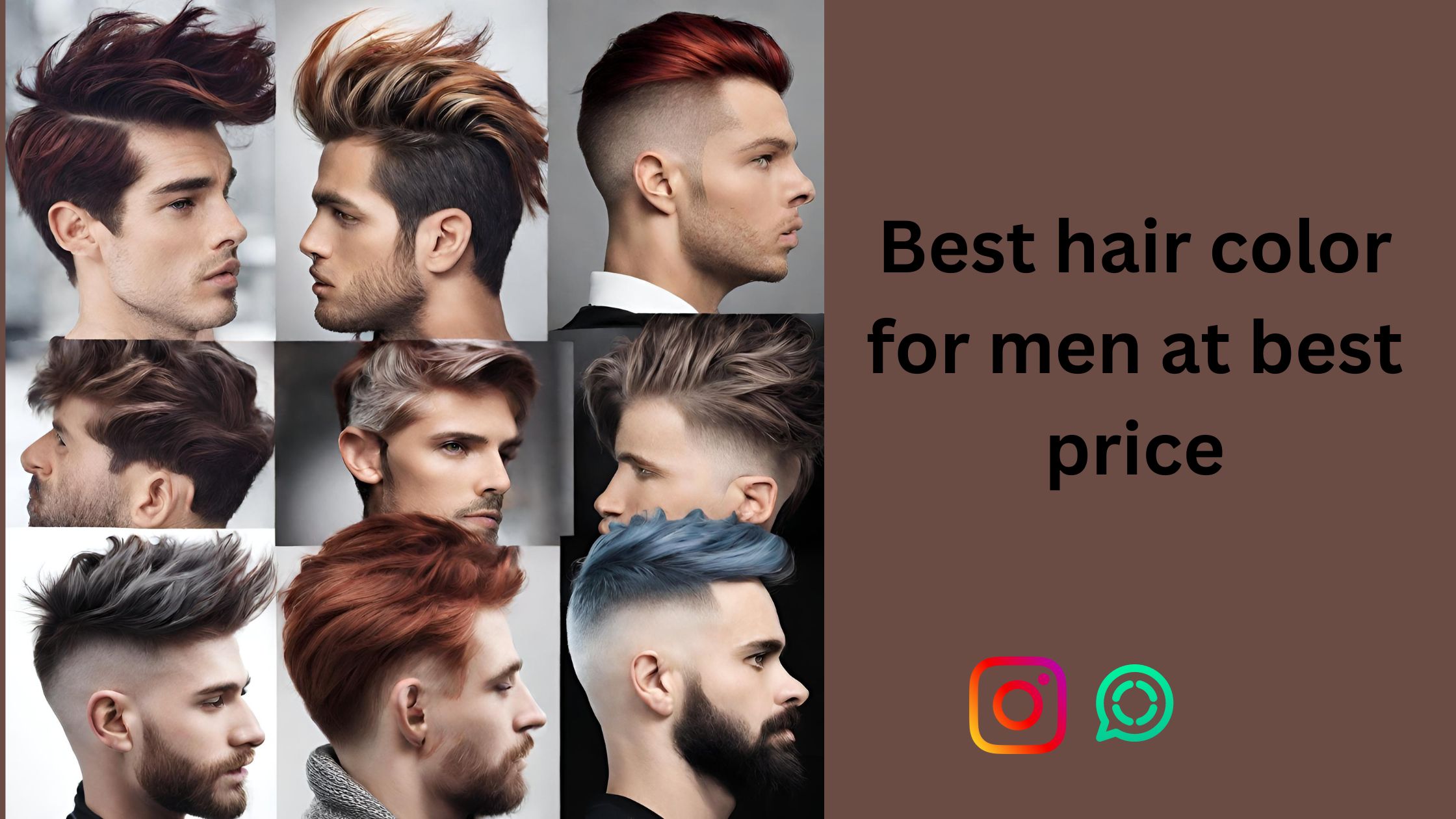 men hair color