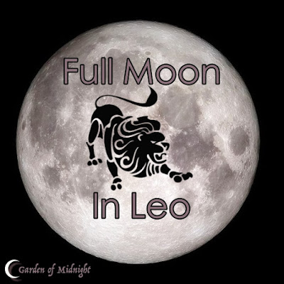 full moon leo blue blood