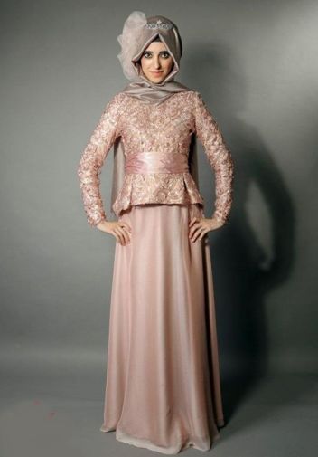 45 Gambar Model Kebaya  Muslim  Modern  Dan Terbaru Ayeey com