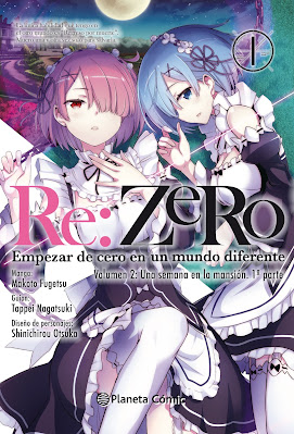 Reseña de Re:Zero - Una Semana en la Mansión (manga, parte 2) de Daichi Matsuse - Planeta Cómic