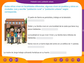  población urbana y población rural