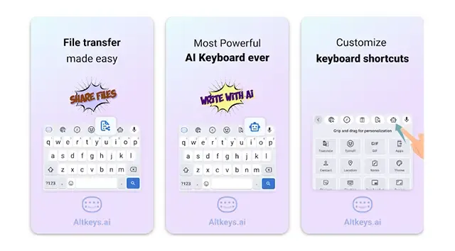 AltKeys - AI keyboard