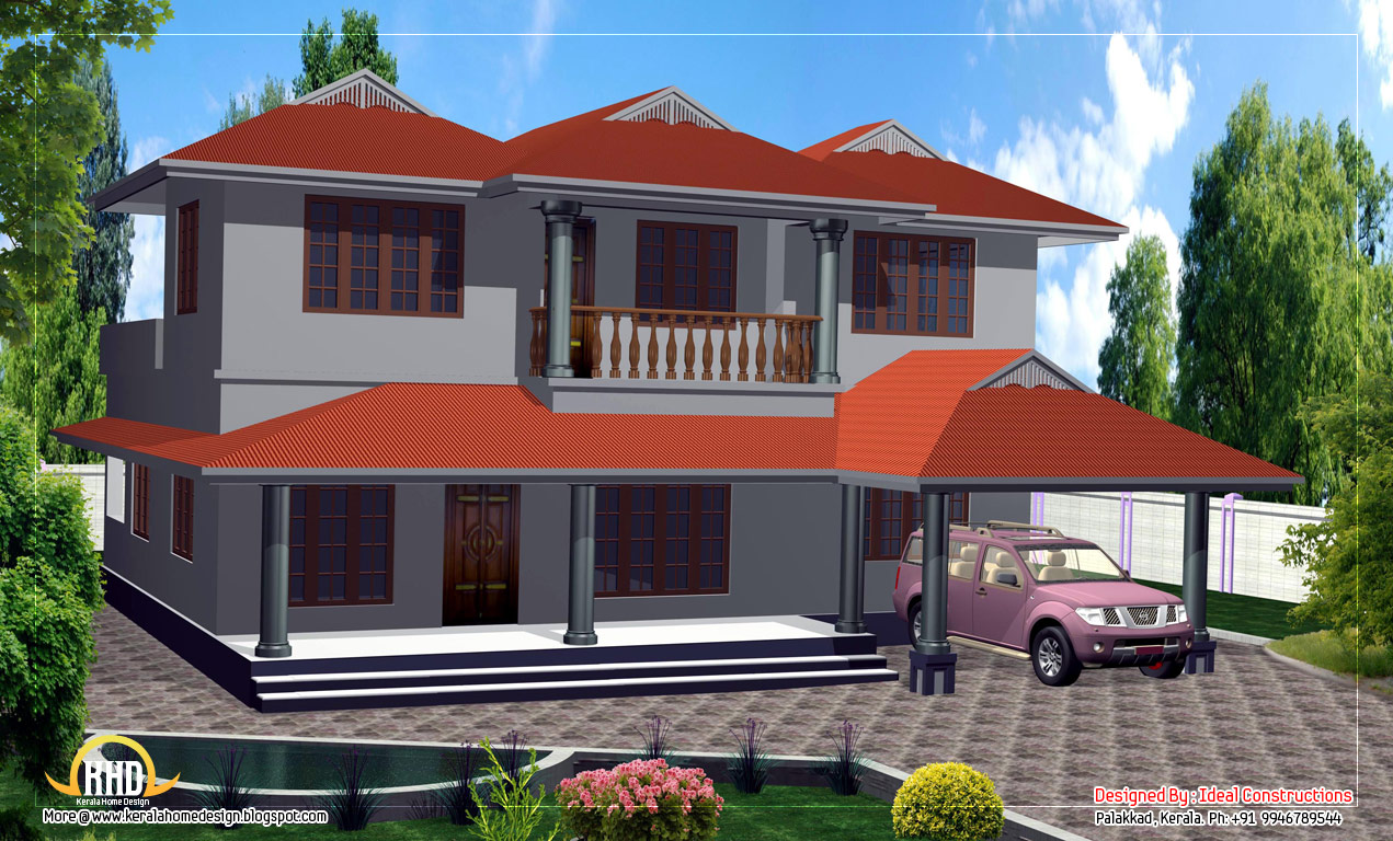 Duplex House Design 2000 Sq Ft Kerala Home Design And Floor