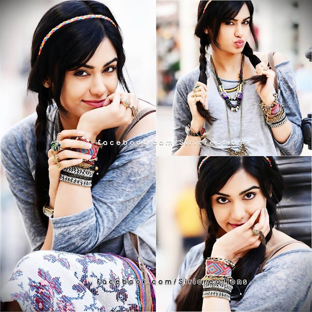 Cute Looking Adah Sharma Wallpaper In Heart Attack