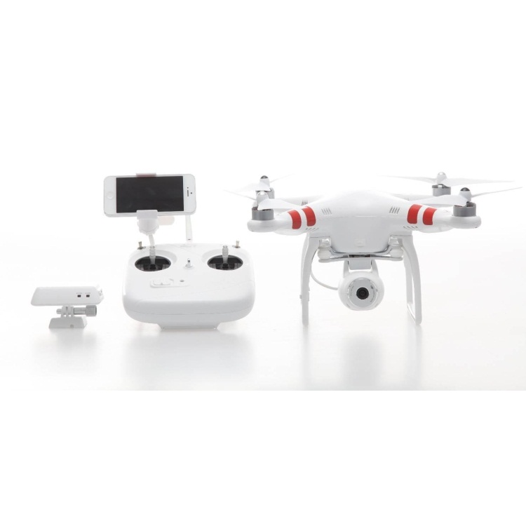 DJI Phantom 2 Vision Quadcopter with Integrated FPV Camcorder (White)