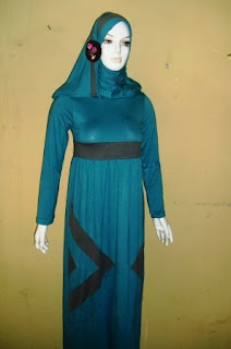 Model Baju Muslim Gamis Kasmir 2012