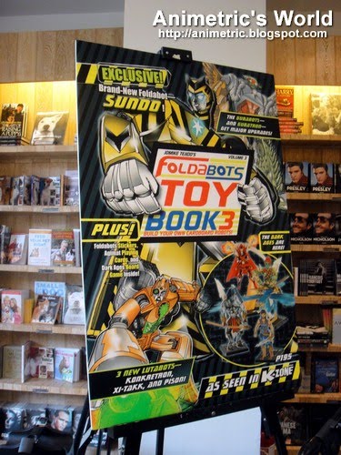 Foldabots Toy Book 3 Launch With K Zone And Jomike Tejido Animetric S World