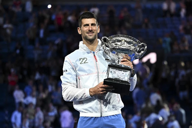Djokovic crushes Tsitsipas to win 10th Australian Open 