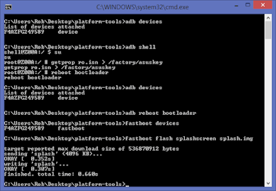 Dengan cara ADB Fastboot