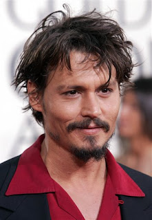 Johnny Depp Hairstyles In Various Fashion Styles - Celebrity Men Hairstyle ideas