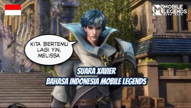 suara dan kata kata xavier mobile legends