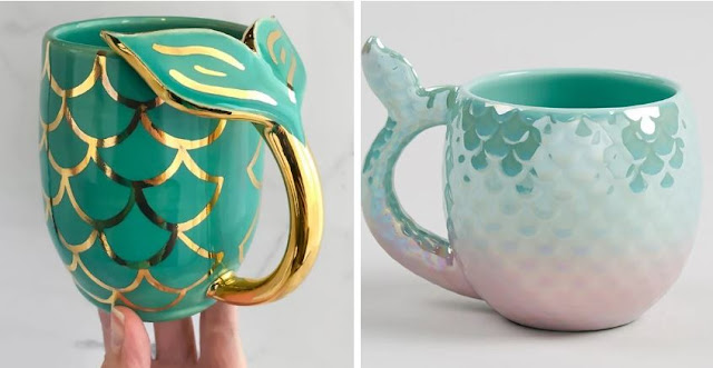 Curiosidades: 11 Bellas tazas de café que sacarán tu sirena interior.