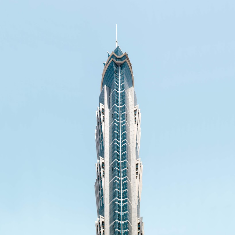 Perspectivas minimalistas de la arquitectura icónica de Dubai