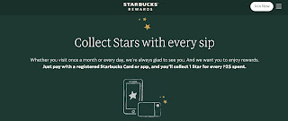 Collect Starbucks stars for every purchase