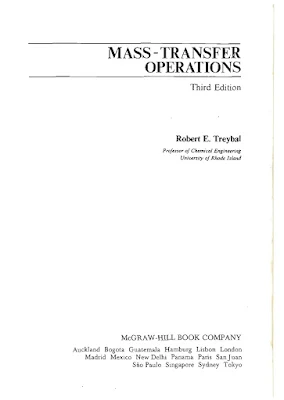 Buku Mass-Transfer Operations (3rd Third Edition) by Robert E. Treybal - Download Gratis