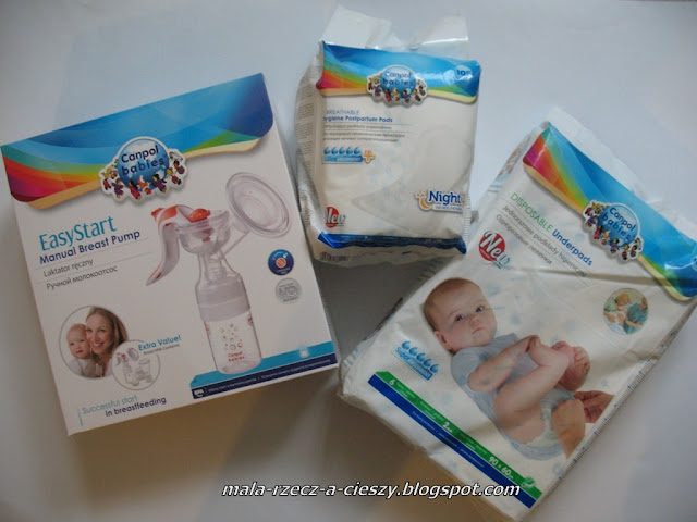 Testowanie laktatora manualnego EasyStart od Canpol babies