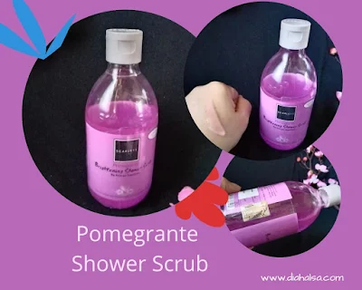 Pomegrante Shower Scrub