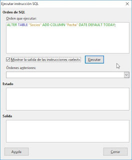 LibreOffice Base y SQL