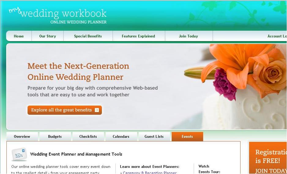 It's a free online wedding planner that is full of useful features like a