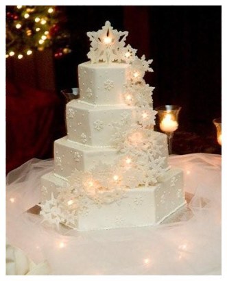 winter wedding cakes