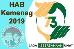 Logo, Tema dan Juknis HAB Kemenag 2019 (HAB Kemenag ke 73)